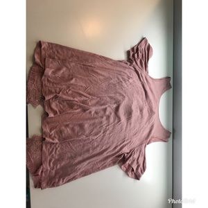 Cute tank top with open back